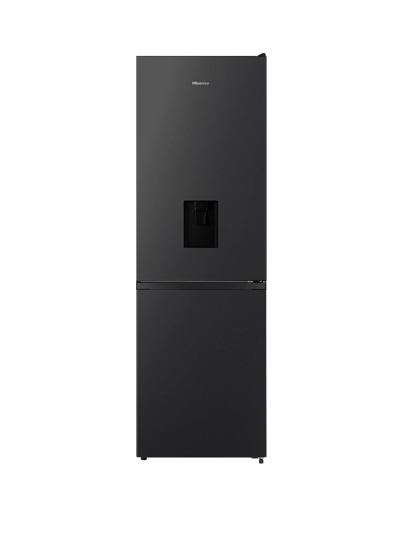 Image 1 of 7 of Hisense RB390N4WBE 60cm Wide, Total No Frost, Freestanding Fridge Freezer - Black