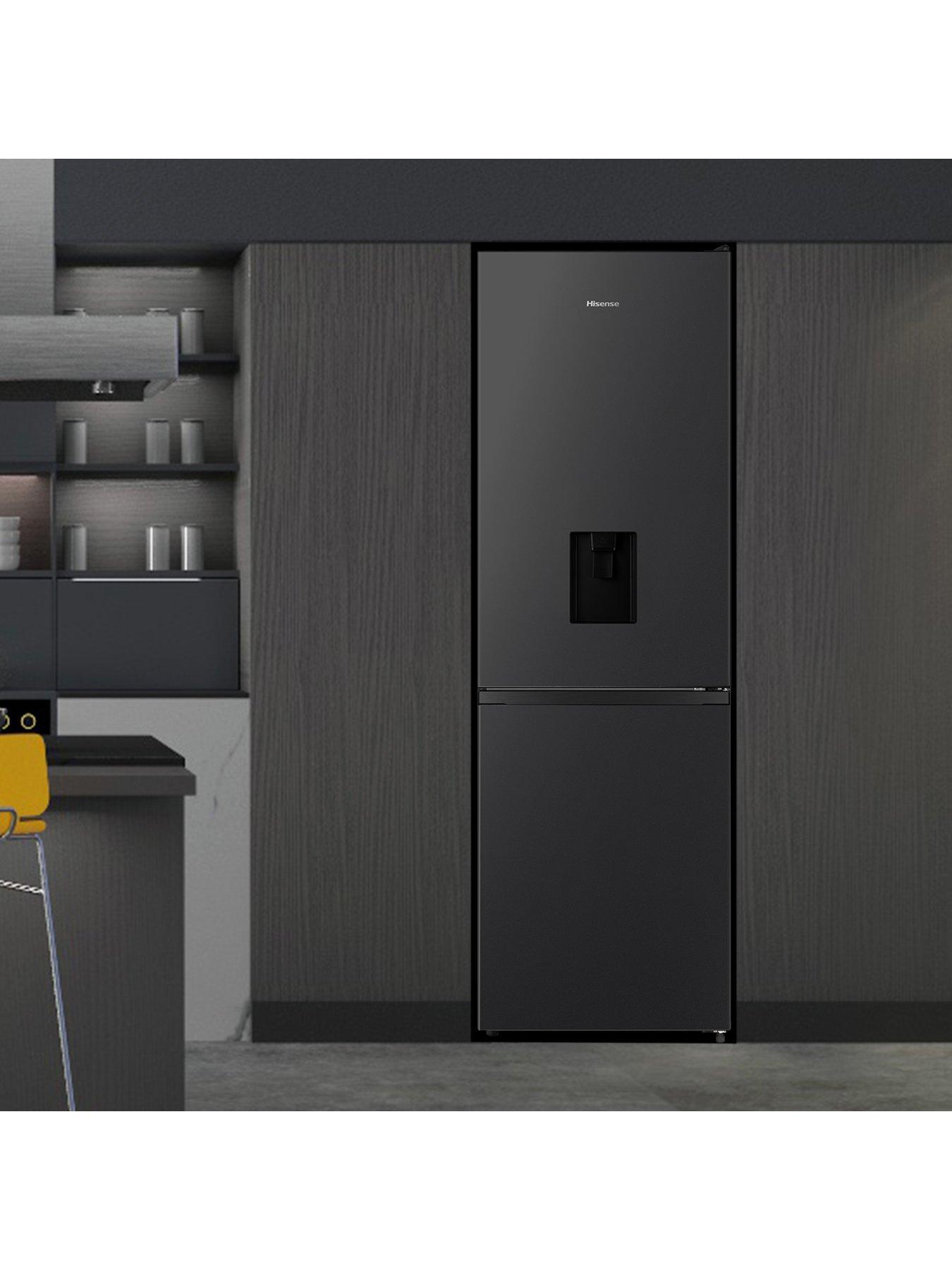 Image 3 of 7 of Hisense RB390N4WBE 60cm Wide, Total No Frost, Freestanding Fridge Freezer - Black