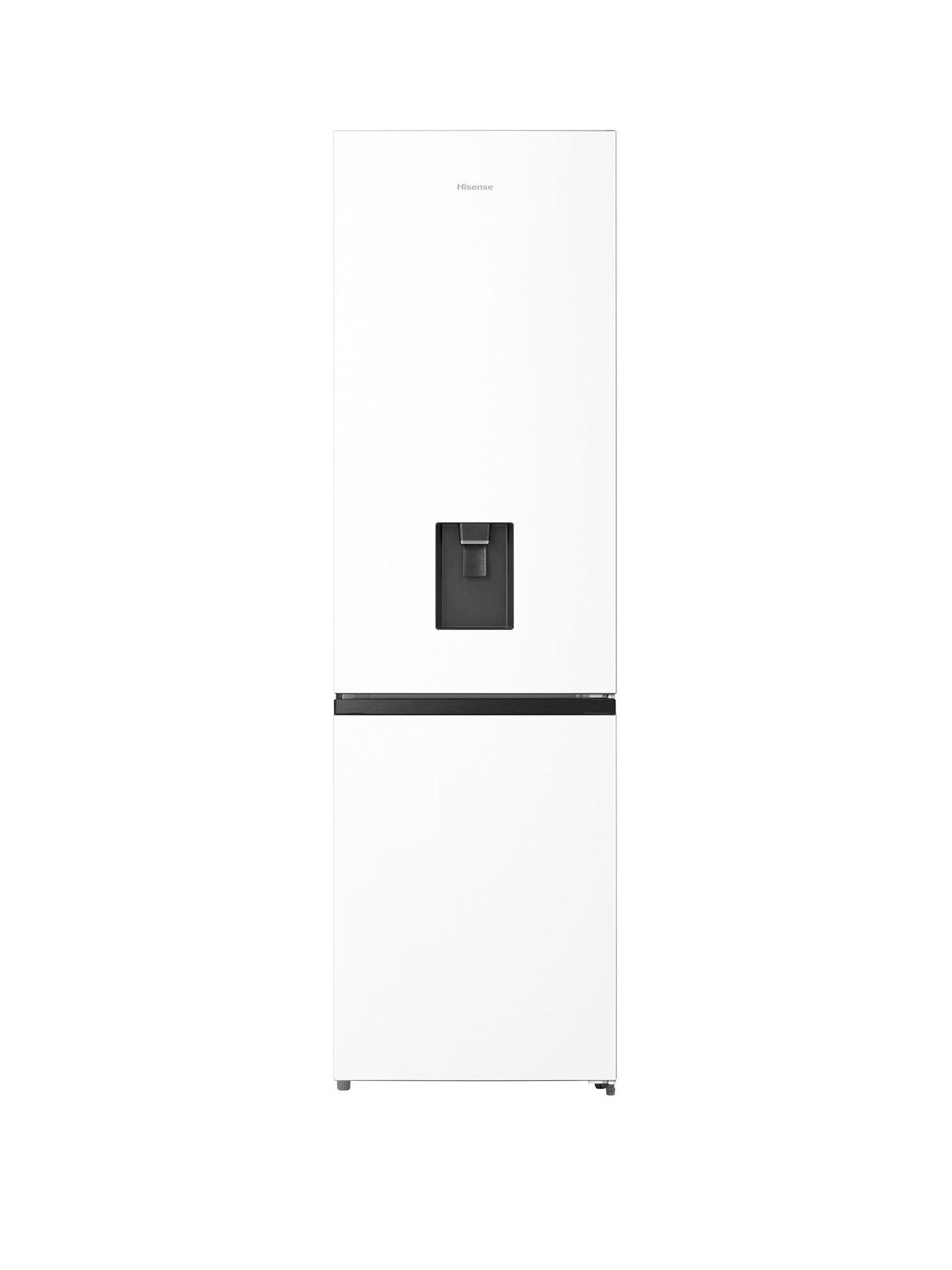 Hisense RB435N4WWE 60cm Wide, Total No Frost, Freestanding Fridge Freezer - White