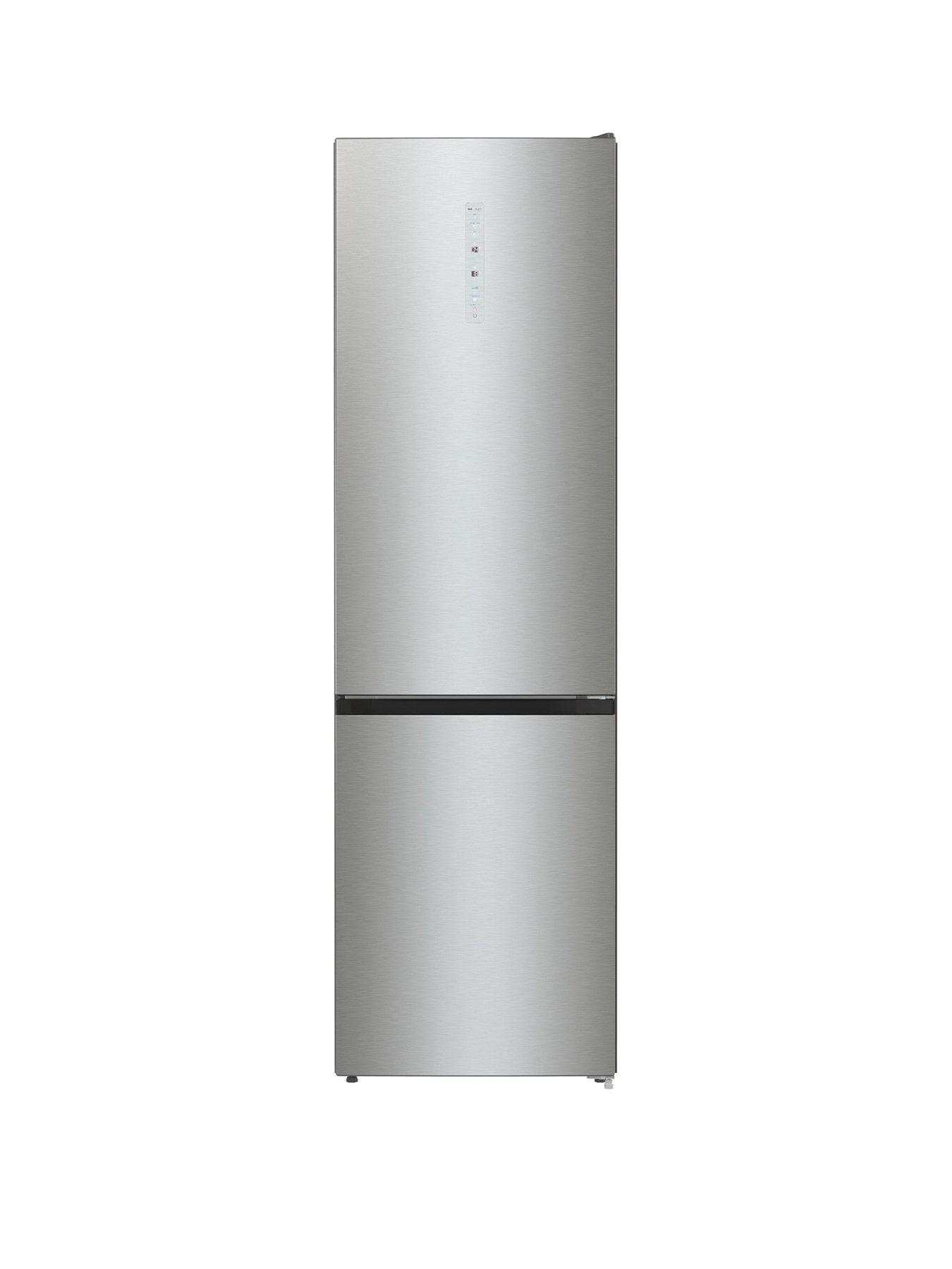 Hisense Rb470N4Sicuk 60Cm Wide, Total No Frost, C Rating, Freestanding Fridge Freezer - Stainless Steel