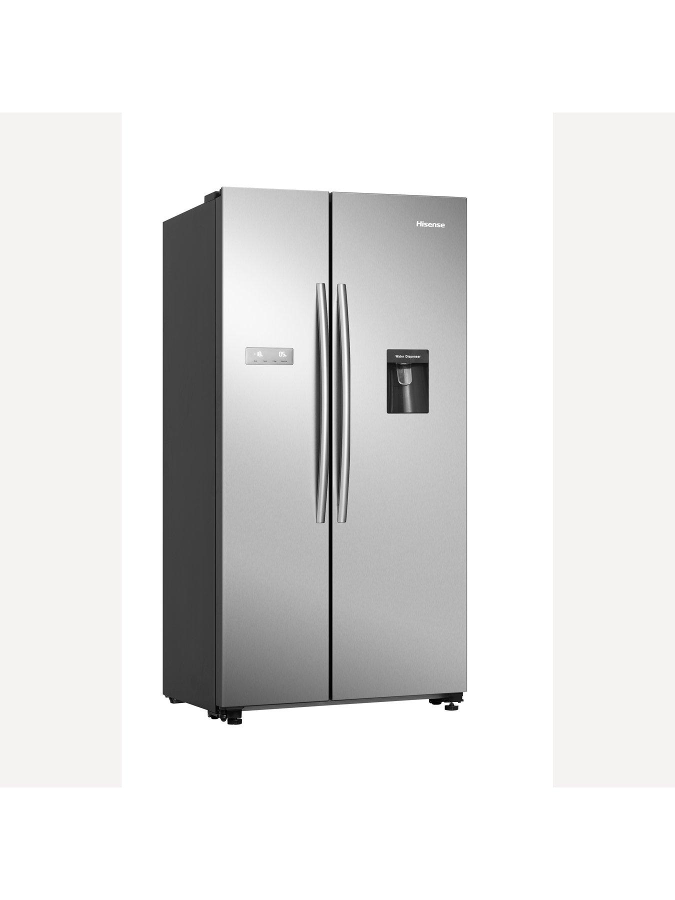 Image 5 of 7 of Hisense RS741N4WCE 90cm Wide, Side by Side, American-Style Fridge Freezer with non-plumbed Water Dispenser&nbsp;- Stainless Steel