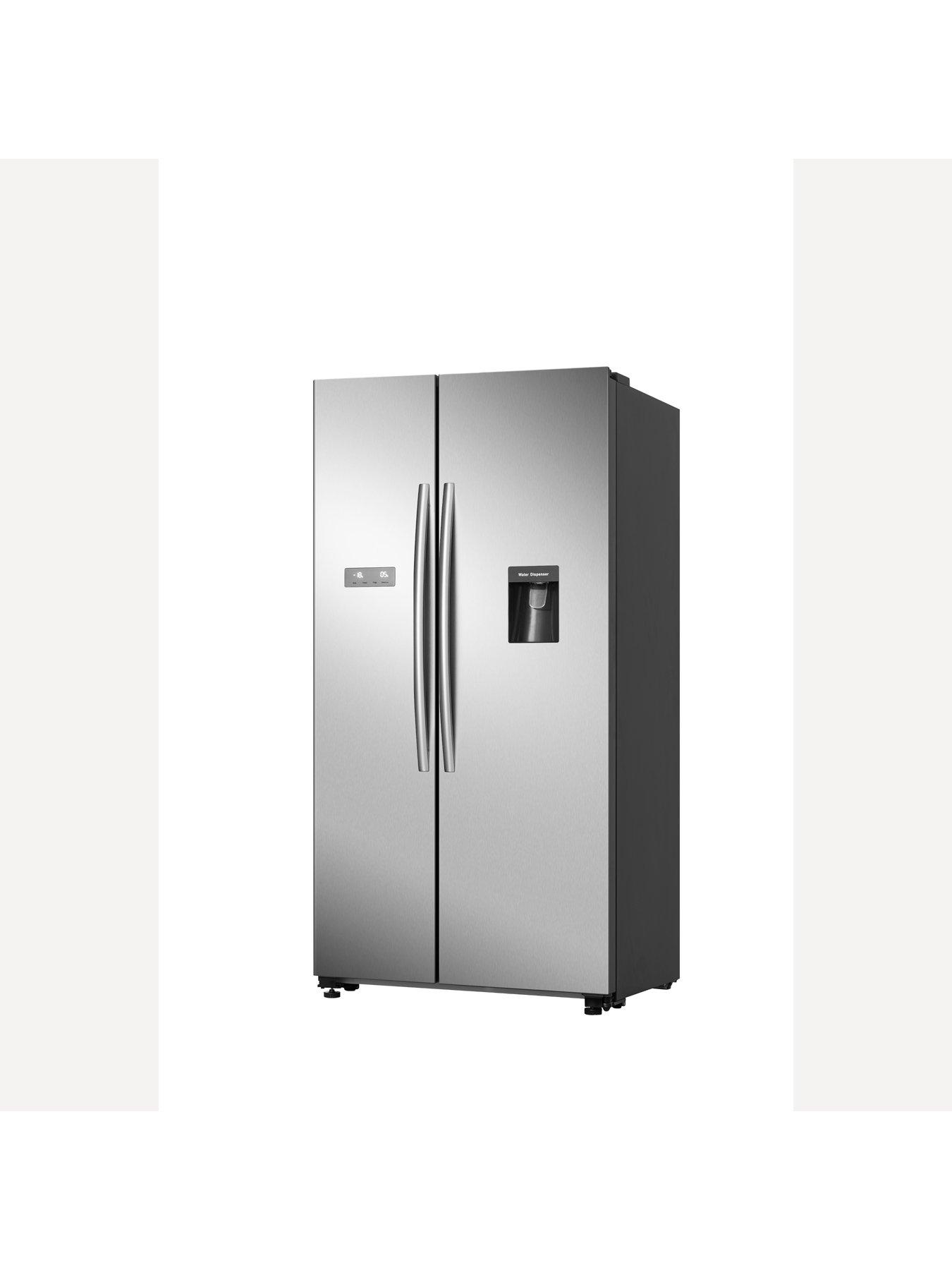 Image 6 of 7 of Hisense RS741N4WCE 90cm Wide, Side by Side, American-Style Fridge Freezer with non-plumbed Water Dispenser&nbsp;- Stainless Steel