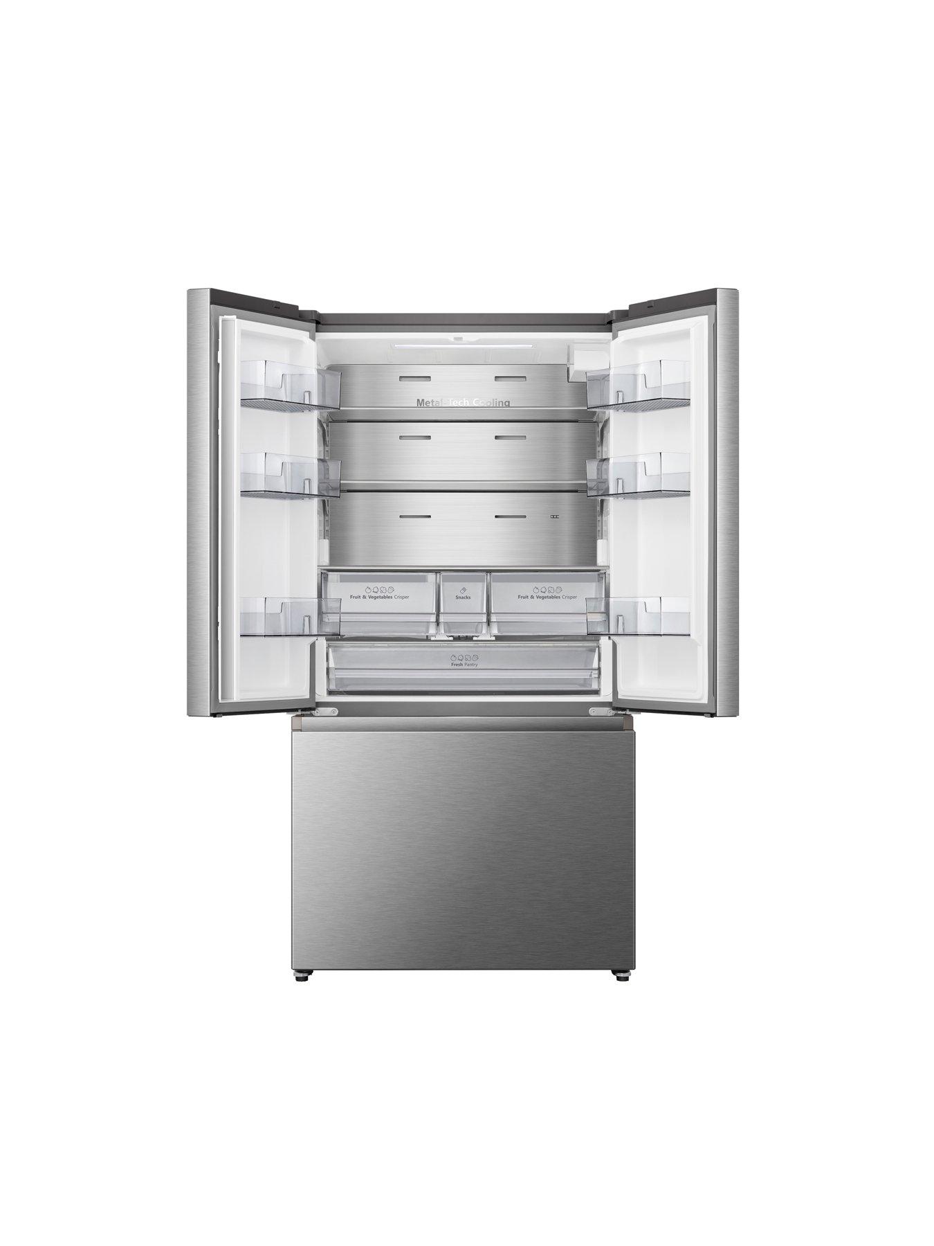 Hisense RF815N4SESE Pureflat 90cm French Door, American Fridge Freezer Stainless Steel Very