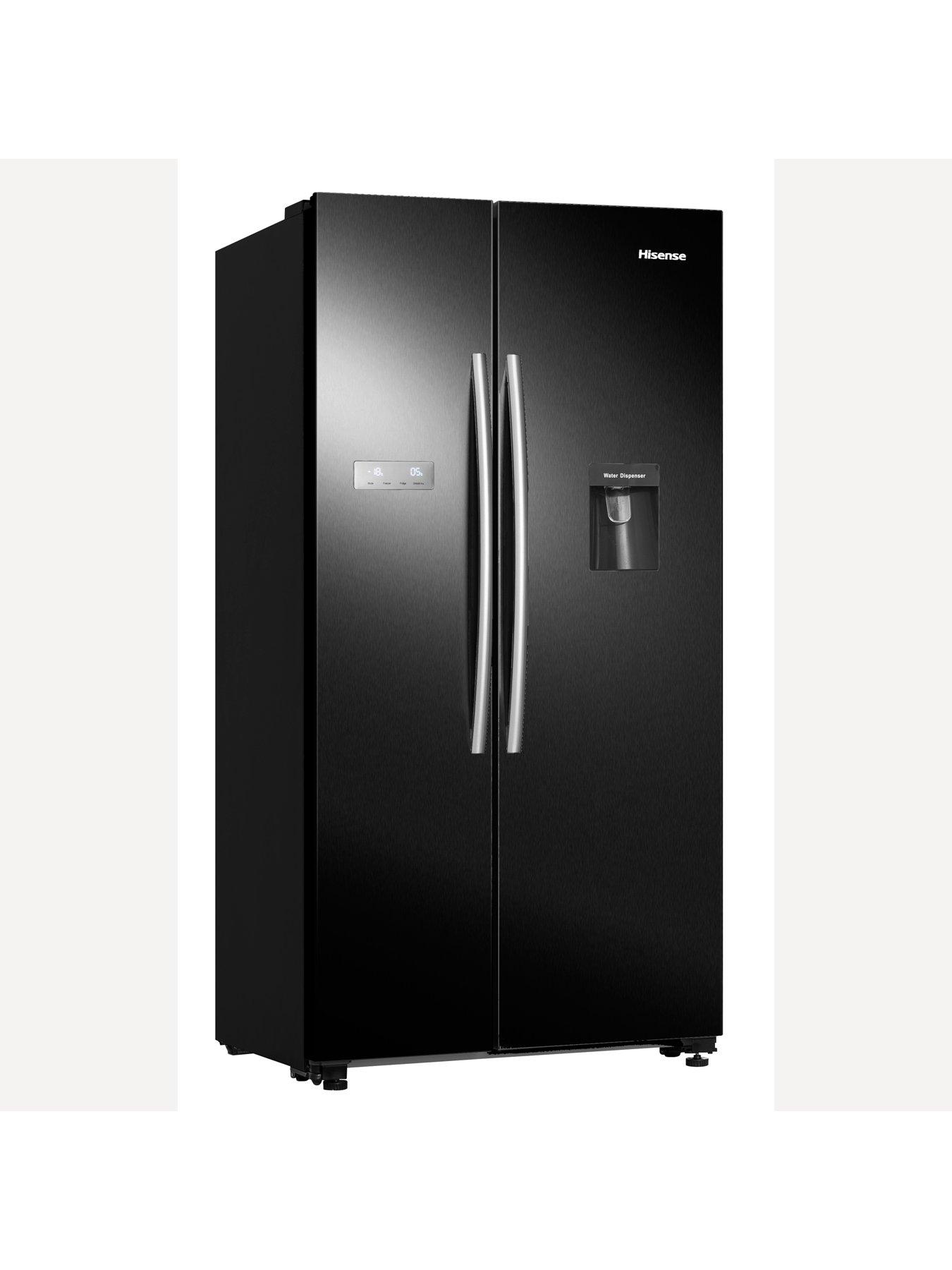 Hisense RS741N4WBE 90cm Wide, Side by Side, American Fridge Freezer ...