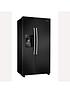  image of hisense-rs694n4ibe-90cm-wide-side-by-side-water-and-ice-american-fridge-freezer-black