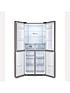  image of fridgemaster-mq79394es-80cm-cross-door-american-fridge-freezernbsp--silver
