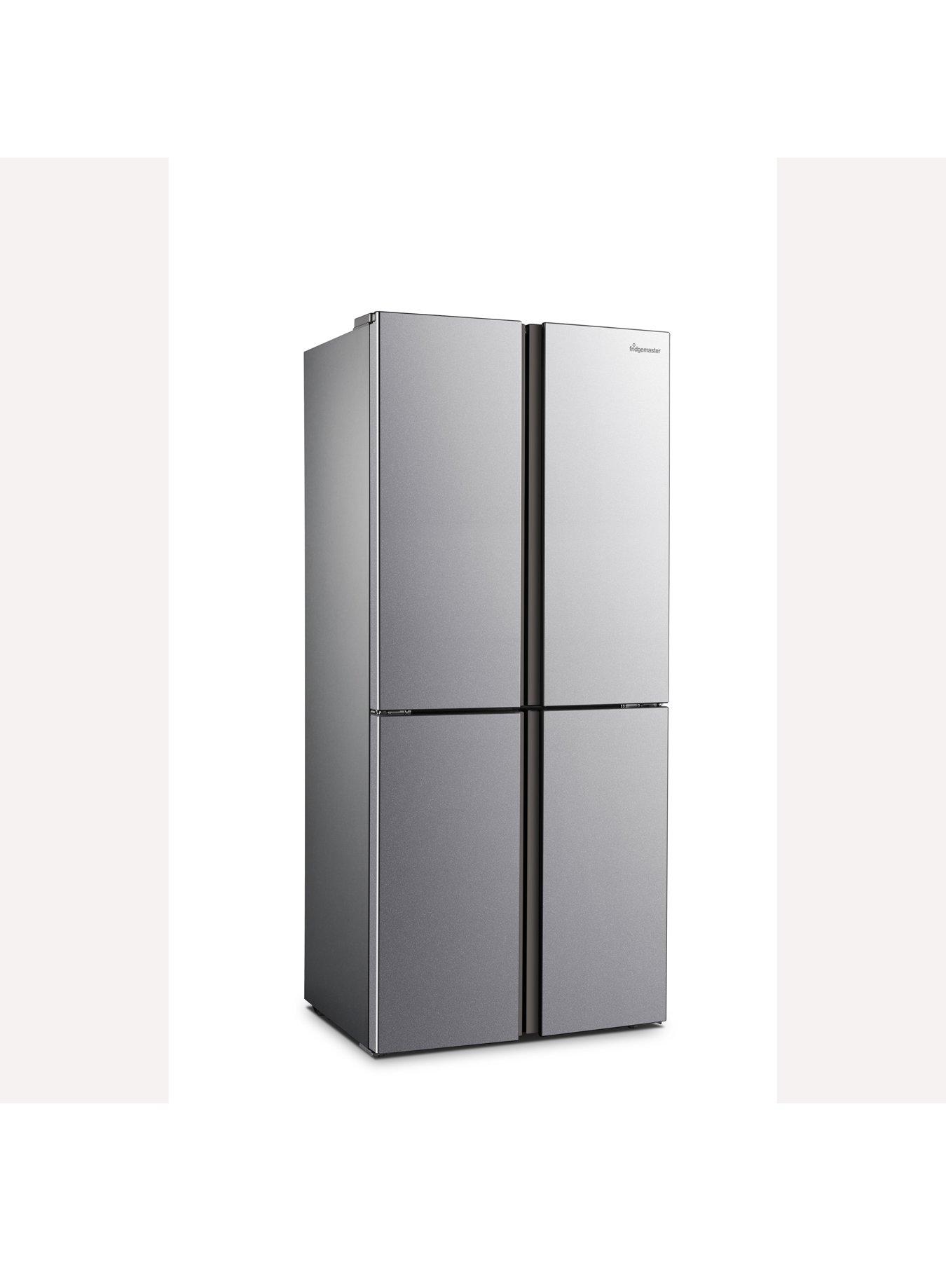 Image 3 of 5 of Fridgemaster MQ79394ES 80cm Cross Door, American Fridge Freezer&nbsp;- Silver