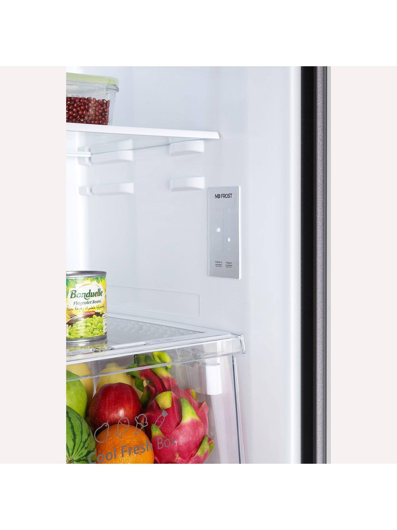 Image 4 of 5 of Fridgemaster MQ79394ES 80cm Cross Door, American Fridge Freezer&nbsp;- Silver