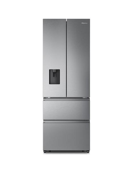 hisense-rf632n4wie-70cm-wide-french-door-american-fridge-freezer-stainless-steel