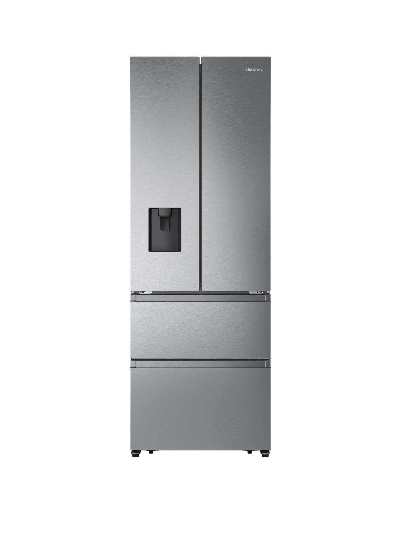 undefined RF632N4WIE 70cm Wide French Door, American Fridge Freezer - Stainless Steel