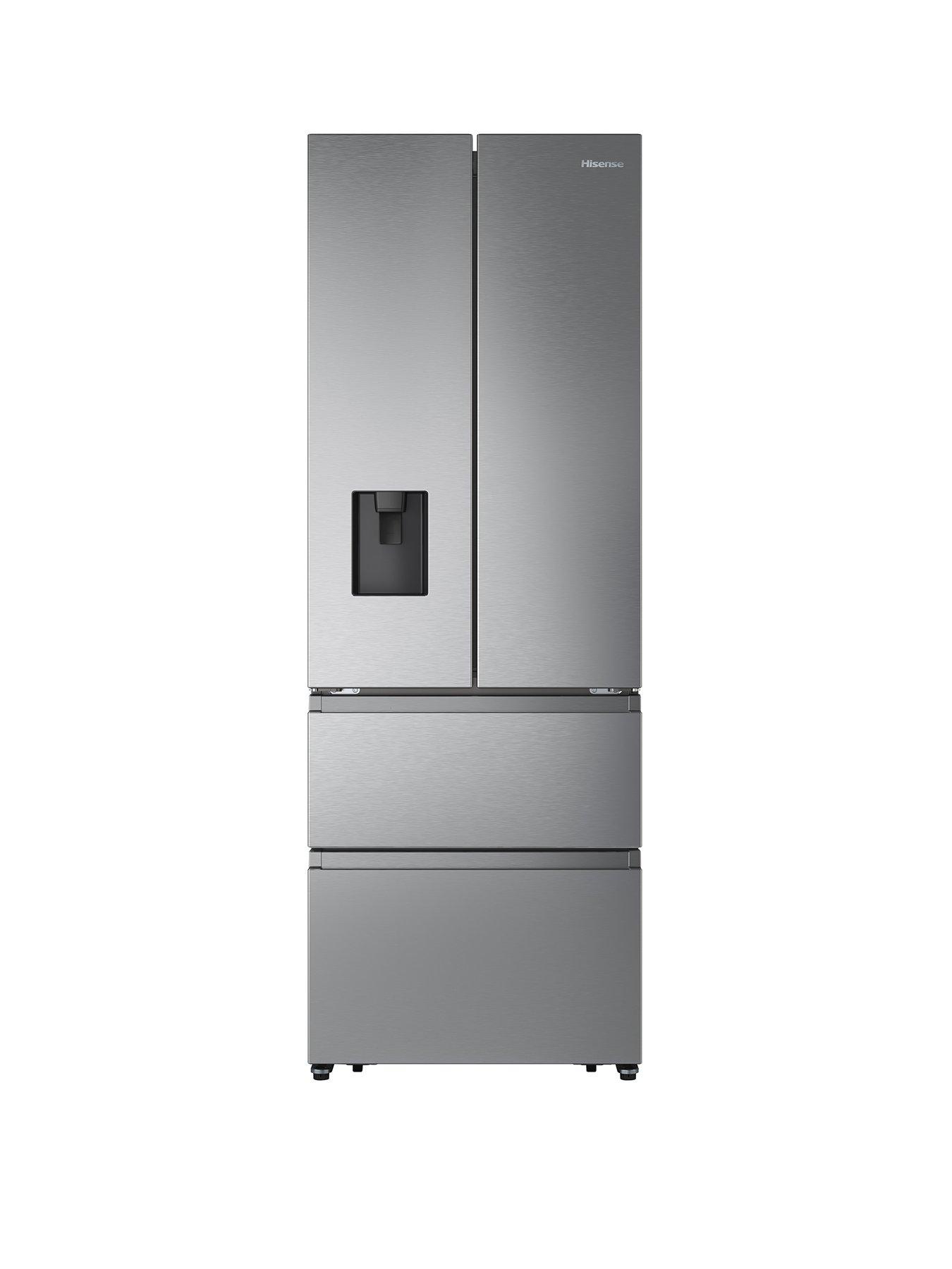 70cm black deals fridge freezer