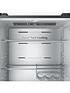  image of hisense-rf632n4wie-70cm-wide-french-door-american-fridge-freezer-stainless-steel
