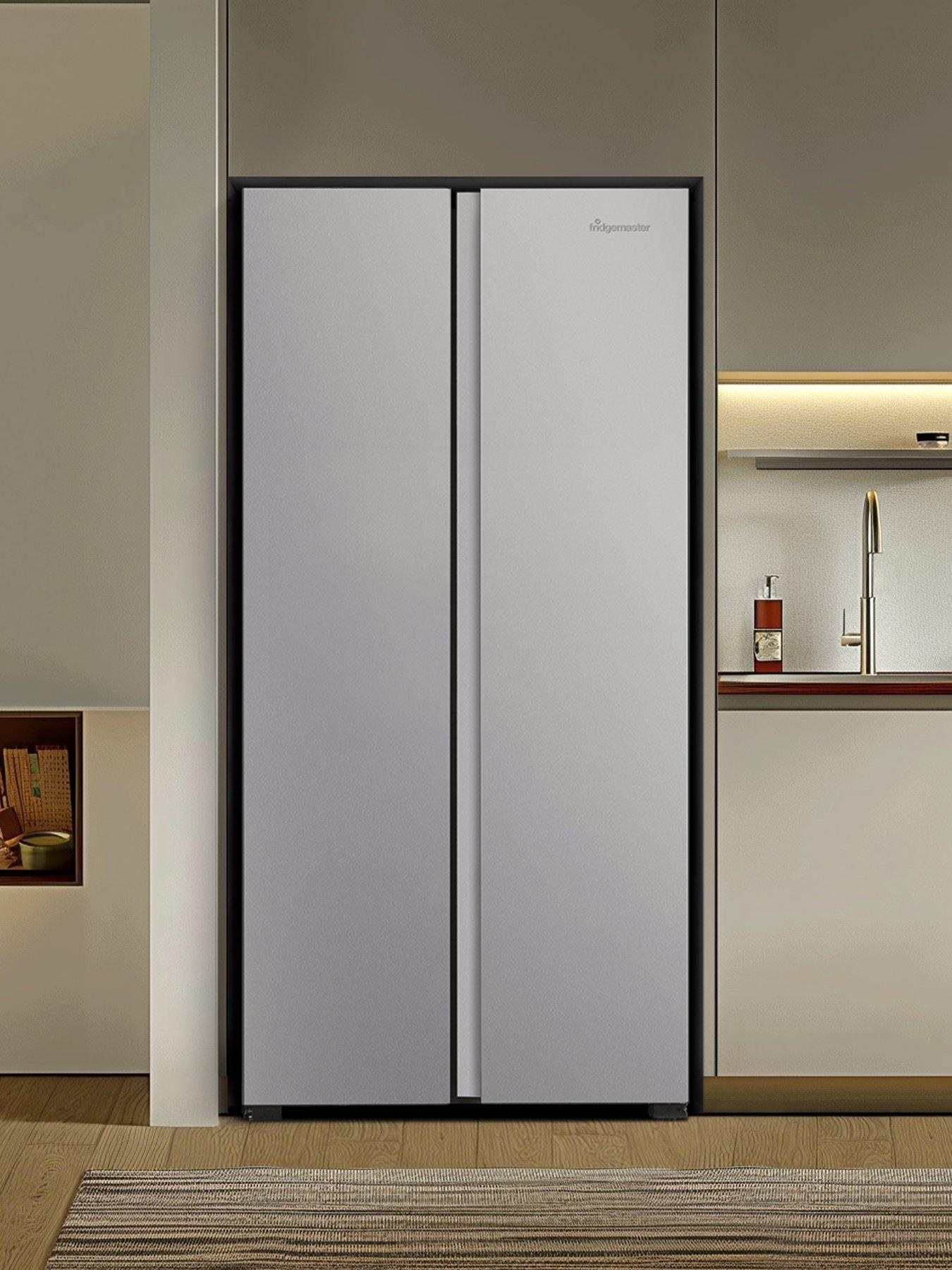 Fridgemaster MS83430ES 83cm Wide Side by Side, American Fridge Freezer ...