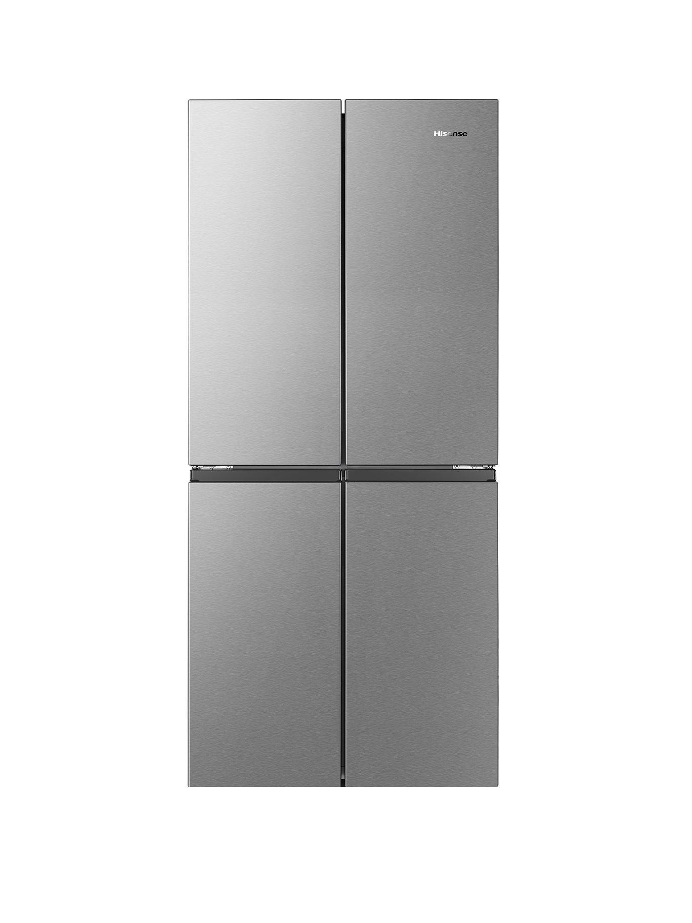 undefined RQ563N4SI2 80cm Cross Door, American Fridge Freezer - Stainless Steel