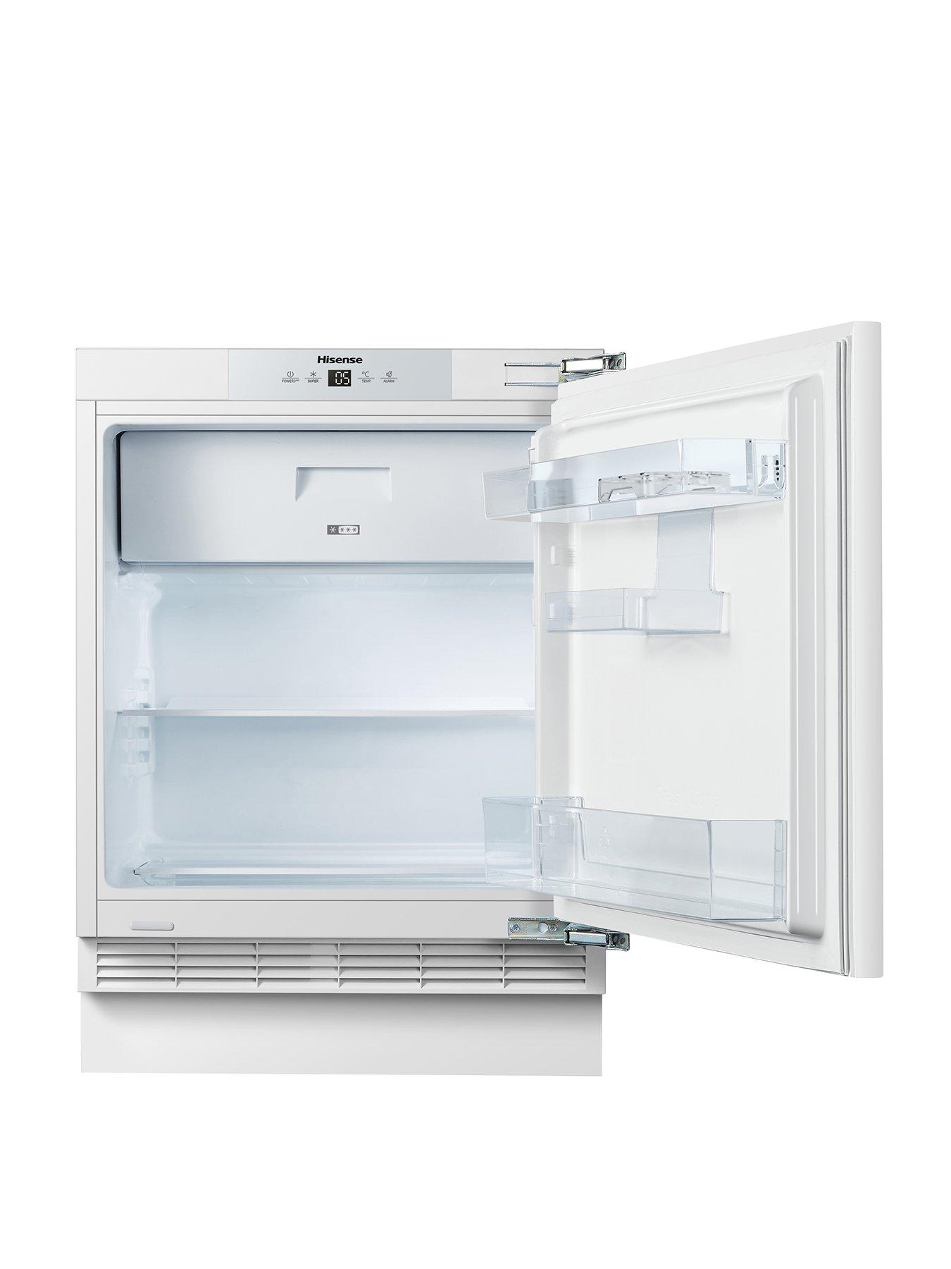 Hisense RUR156D4AWE Integrated Undercounter Fridge with Icebox  - White