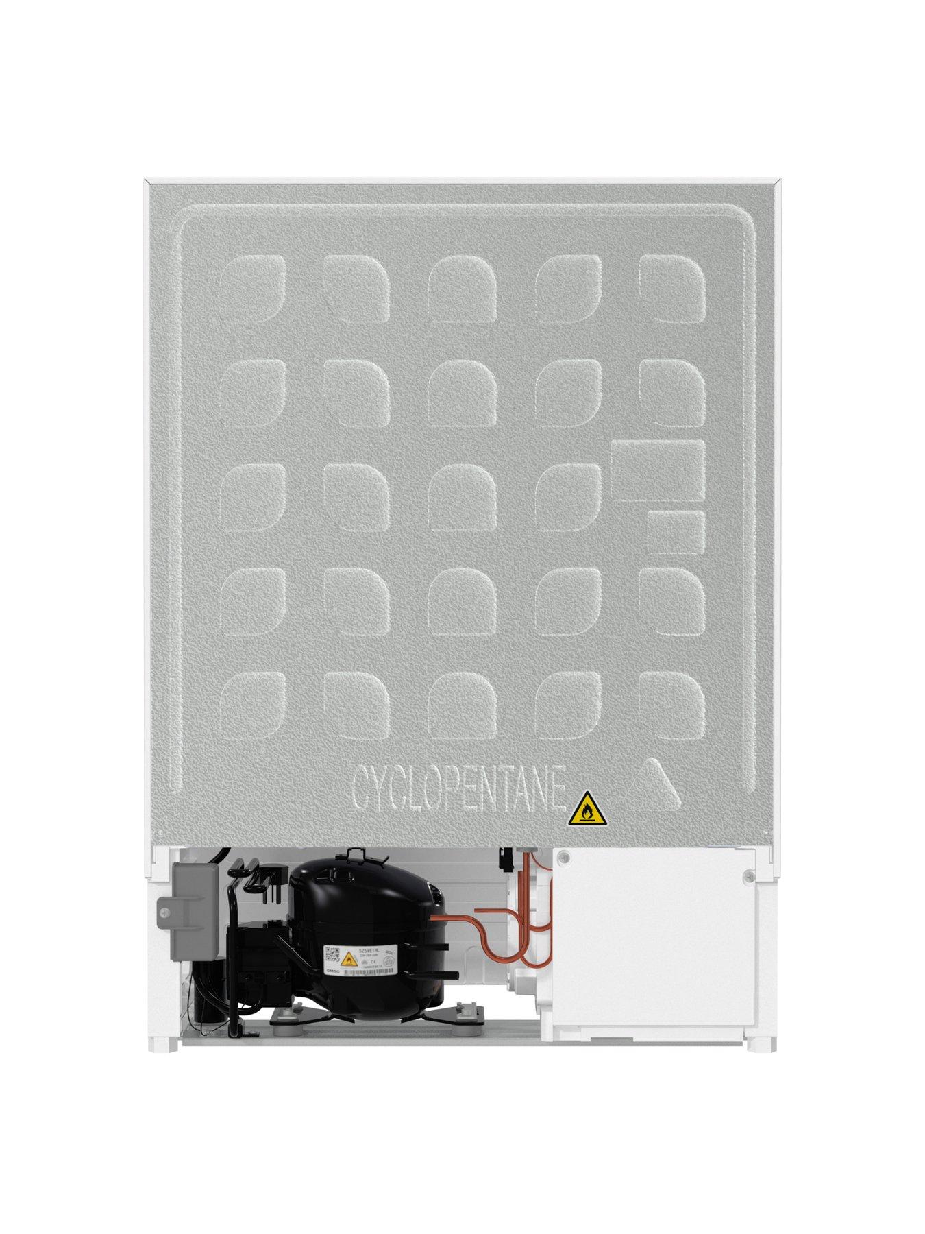 Image 3 of 6 of Hisense FUV124D4AWE Integrated Undercounter Freezer - White