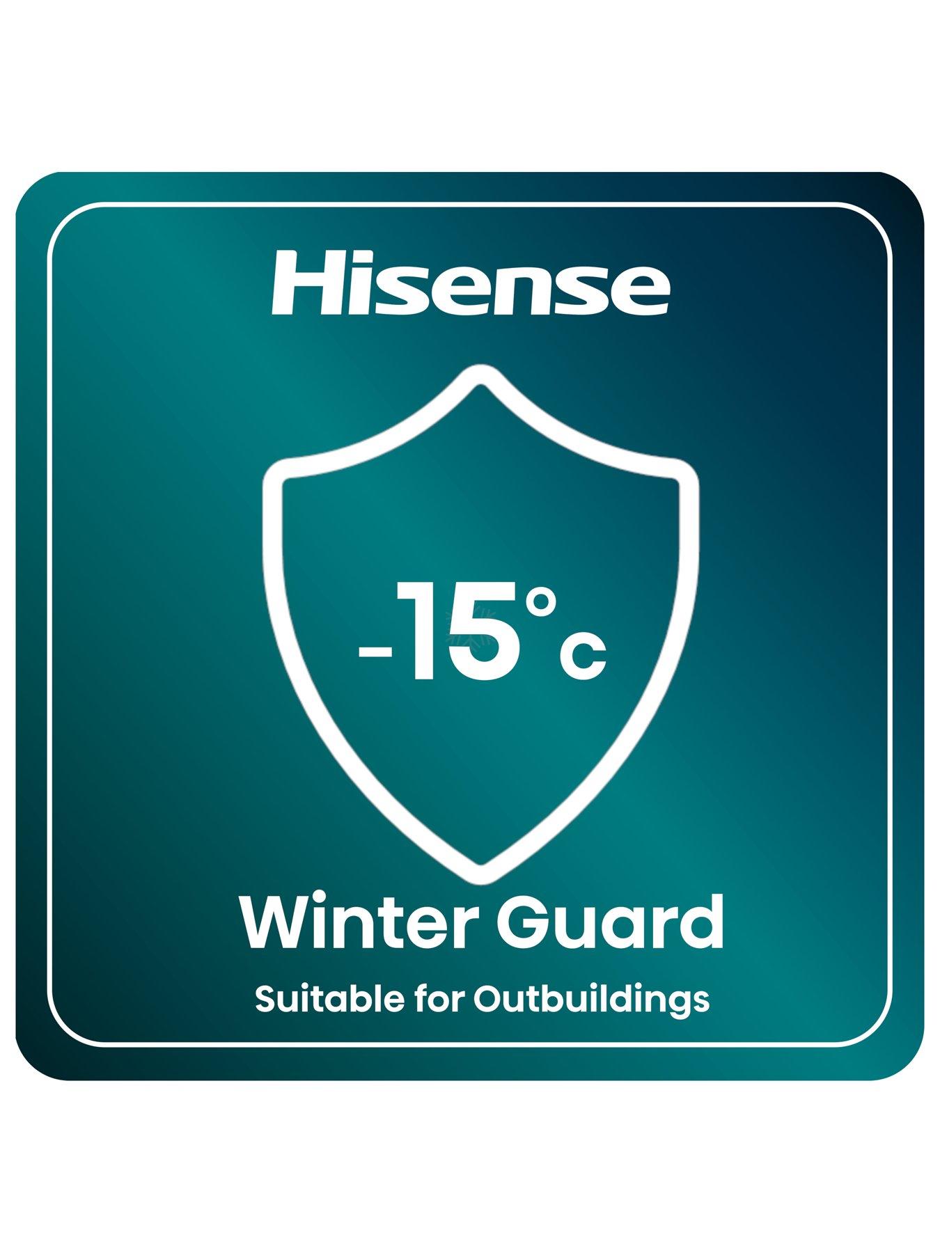 Image 5 of 6 of Hisense FUV124D4AWE Integrated Undercounter Freezer - White