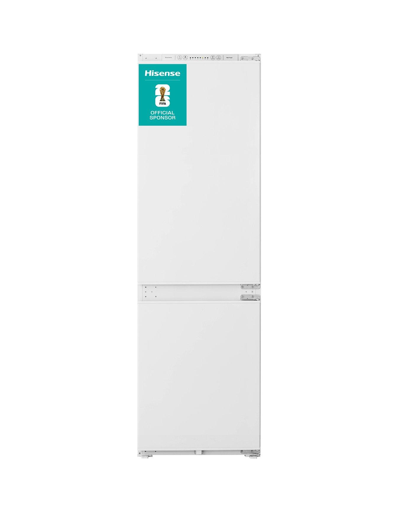 Hisense RIB312F4AWE 55cm Wide 60/40 Frost -Free Integrated Fridge Freezer - White