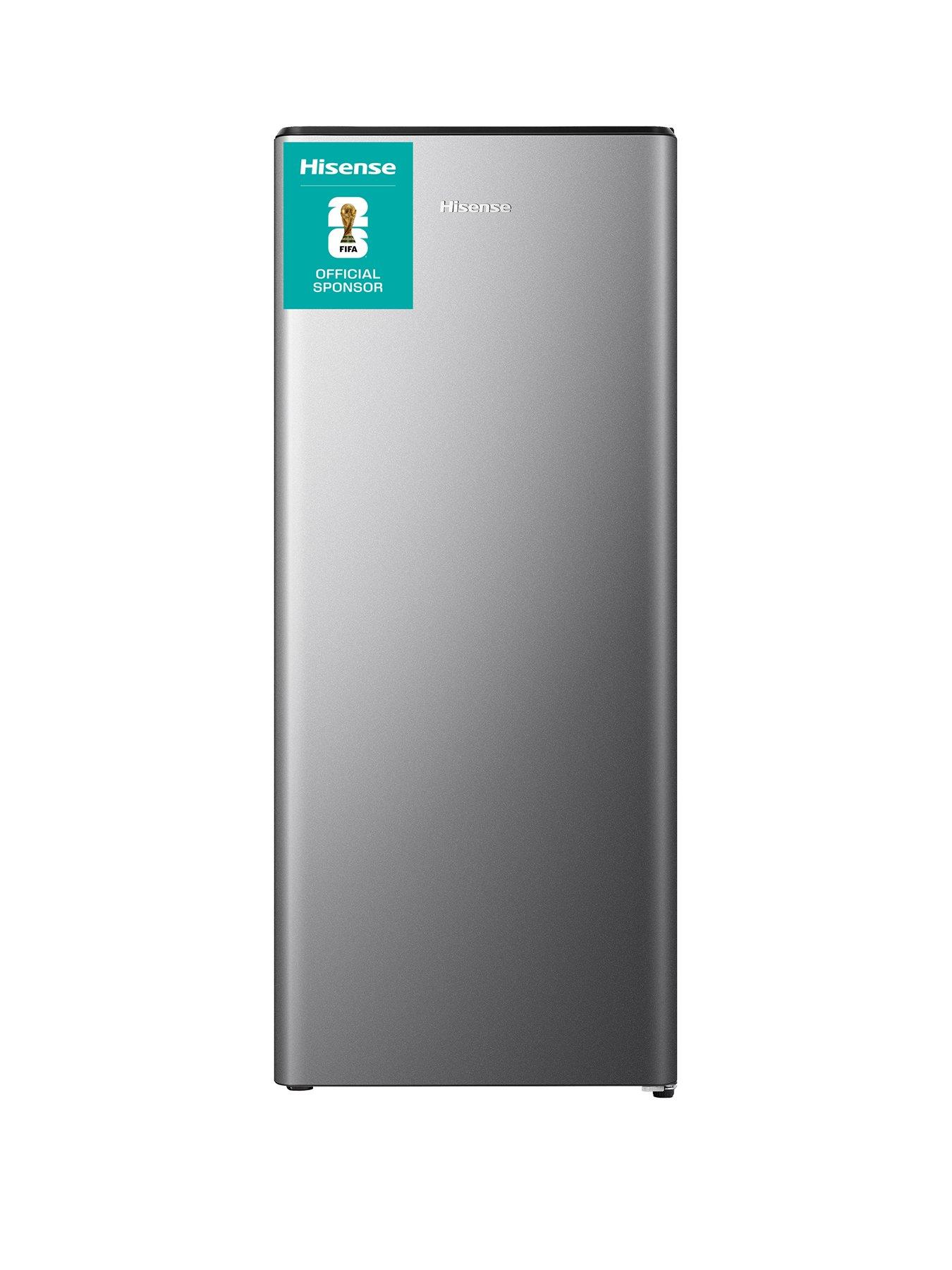 Image 1 of 7 of Hisense RR220D4BDE Freestanding Fridge - Silver