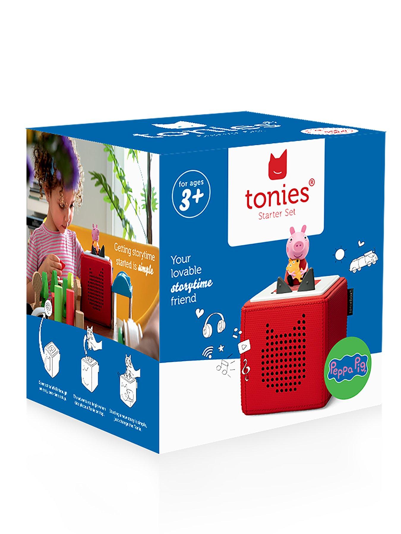 Tonies Starter Set - Red featuring Peppa Pig