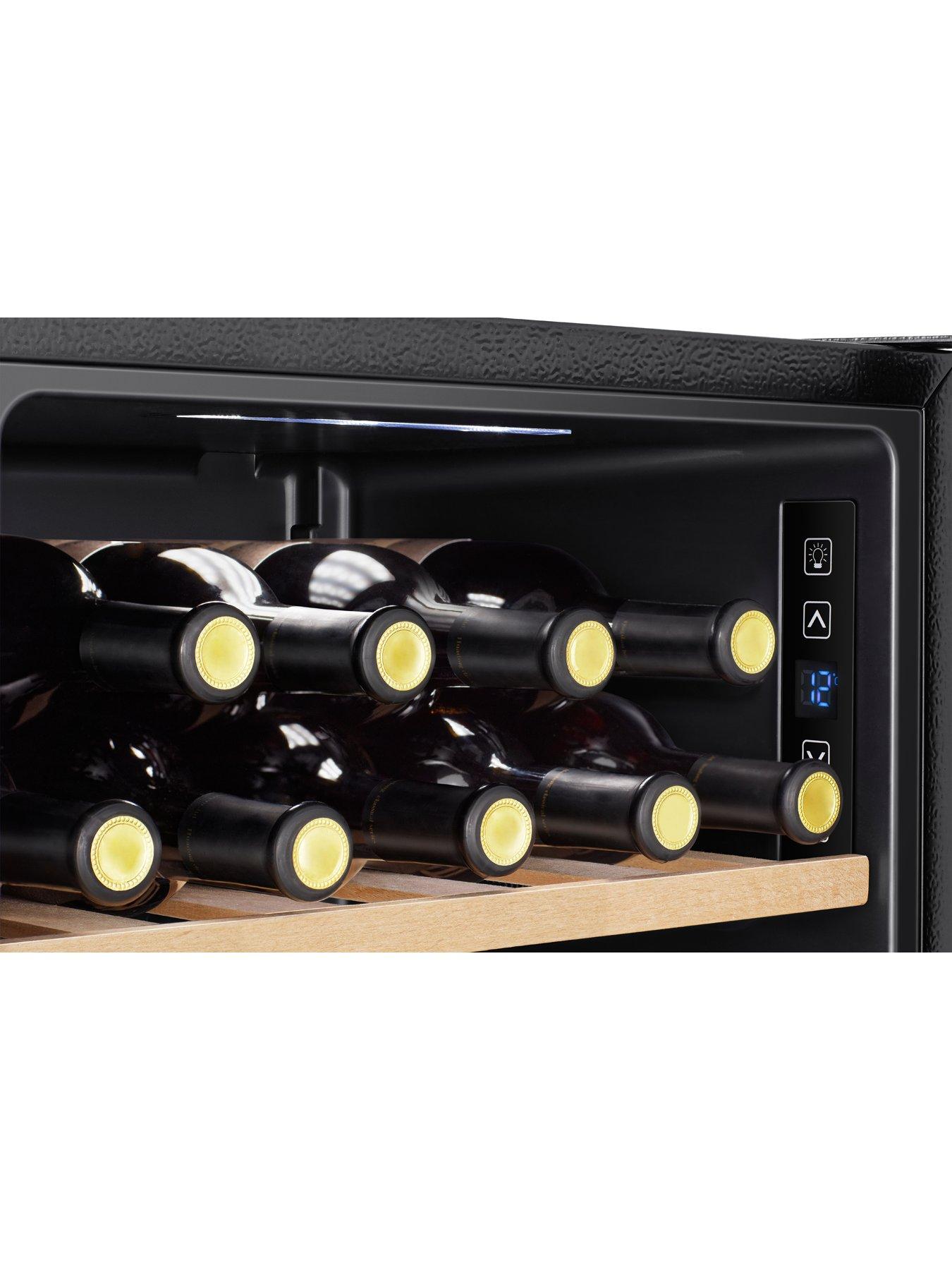 Hisense RW12D4NWG0 48cm Wide, 30 bottle, Freestanding Wine Cooler