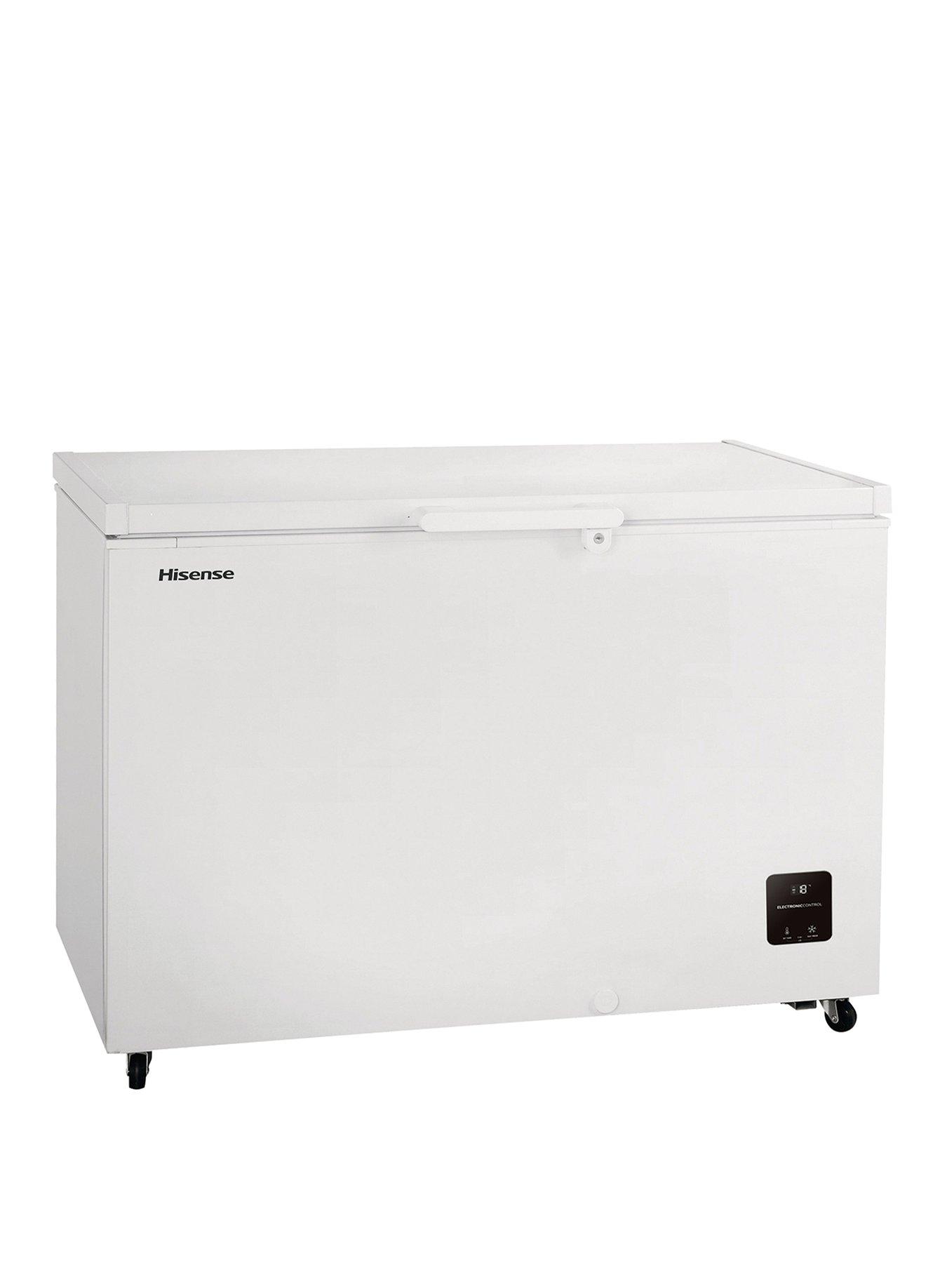 Hisense FC386D4AWLE 297-Litre Freestanding Chest Freezer - White