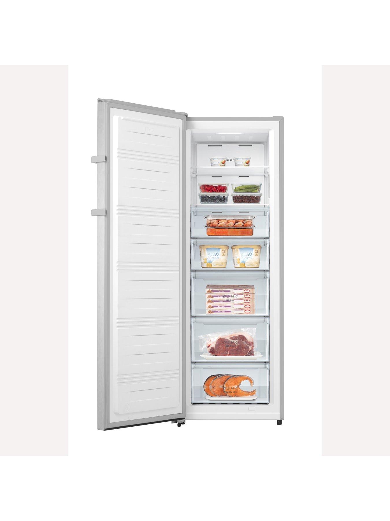 Image 3 of 7 of Hisense FV298N4ACE 60cm Wide, Freestanding Fridge Freezer - Stainless Steel