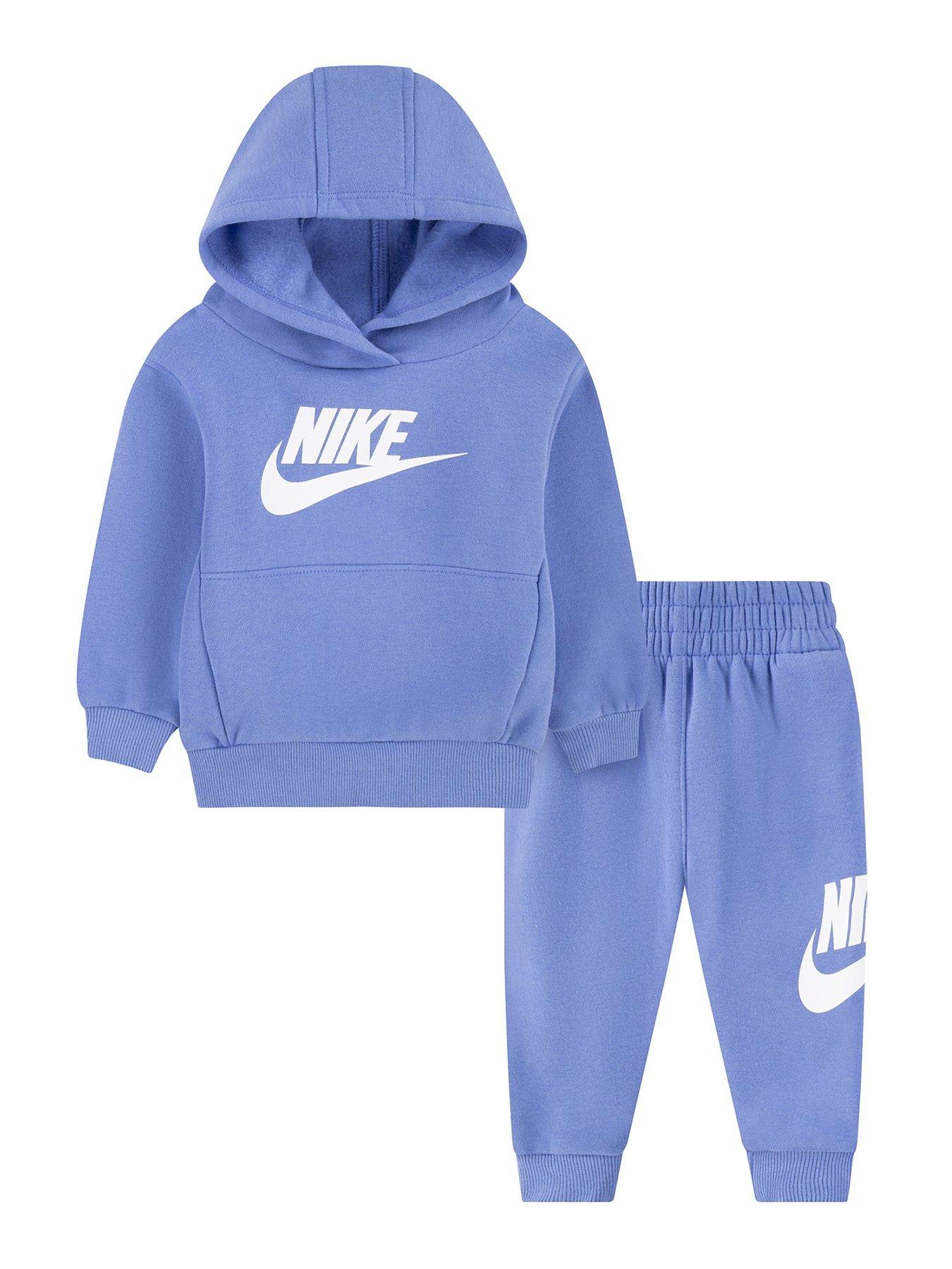 Sky blue nike store sweatsuit