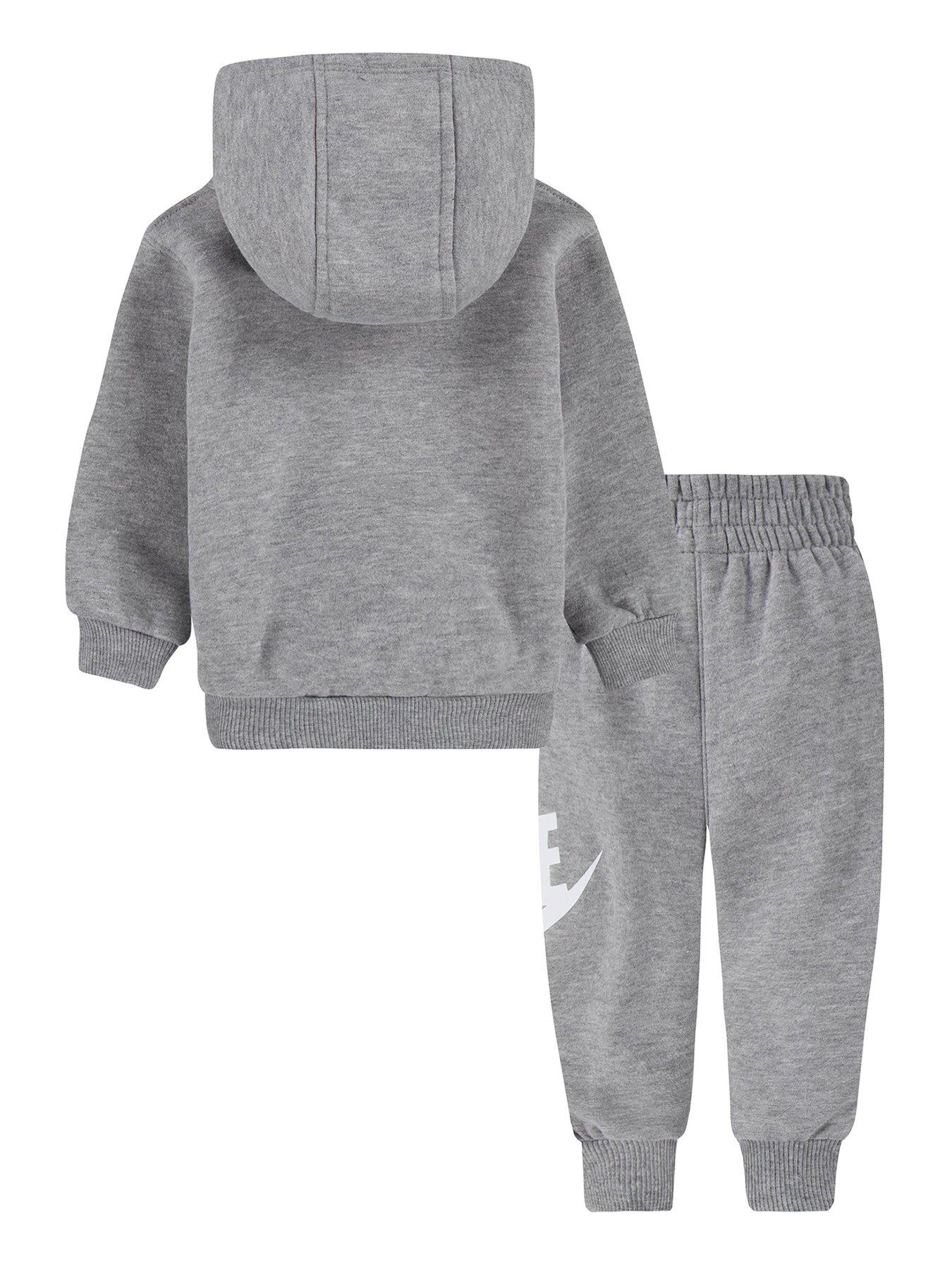 Grey nike jogger set sale