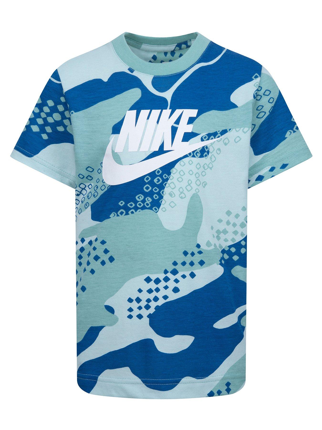 Boys nike camo discount shirt