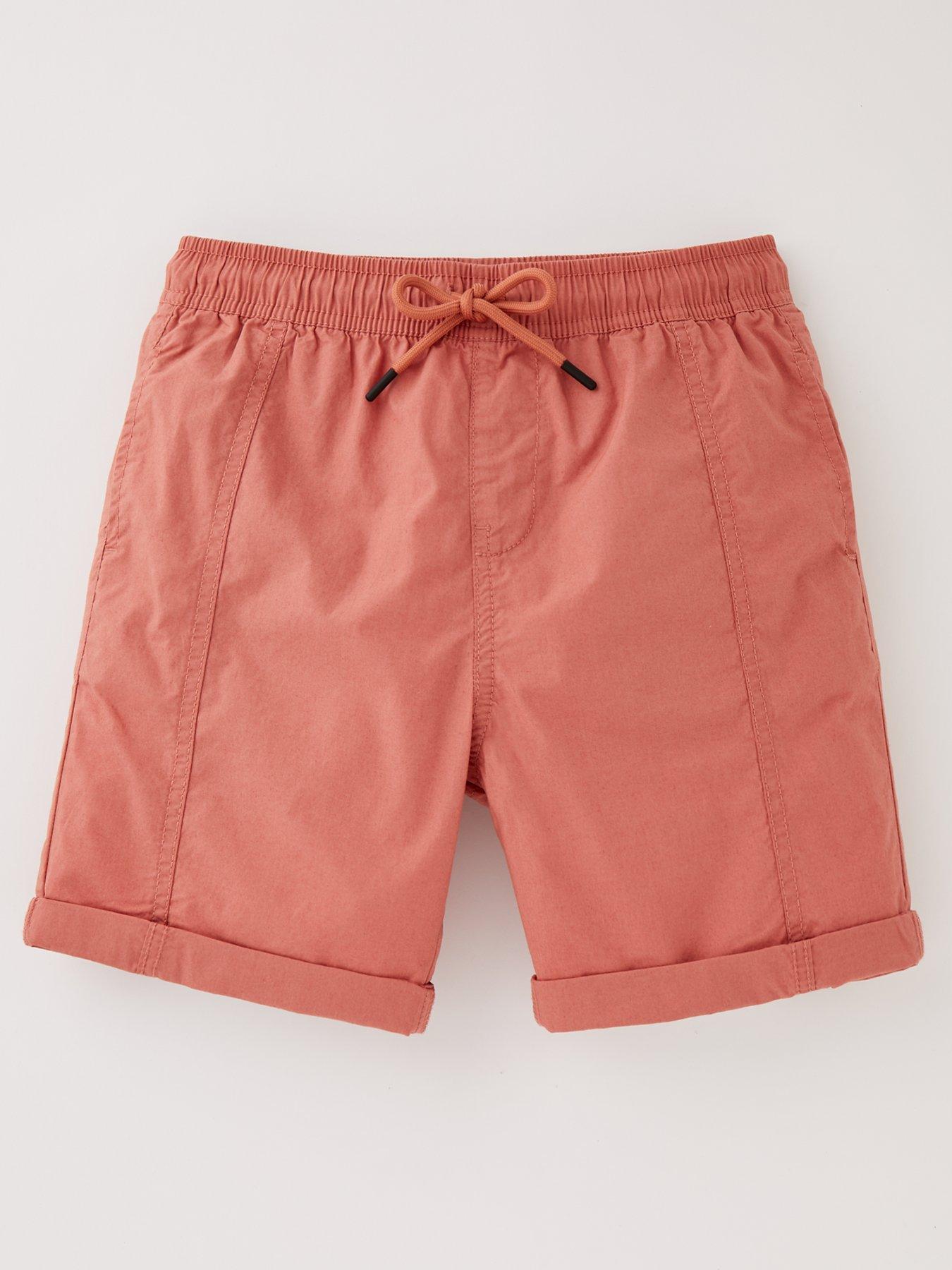 v-by-very-boys-cotton-short-terracota