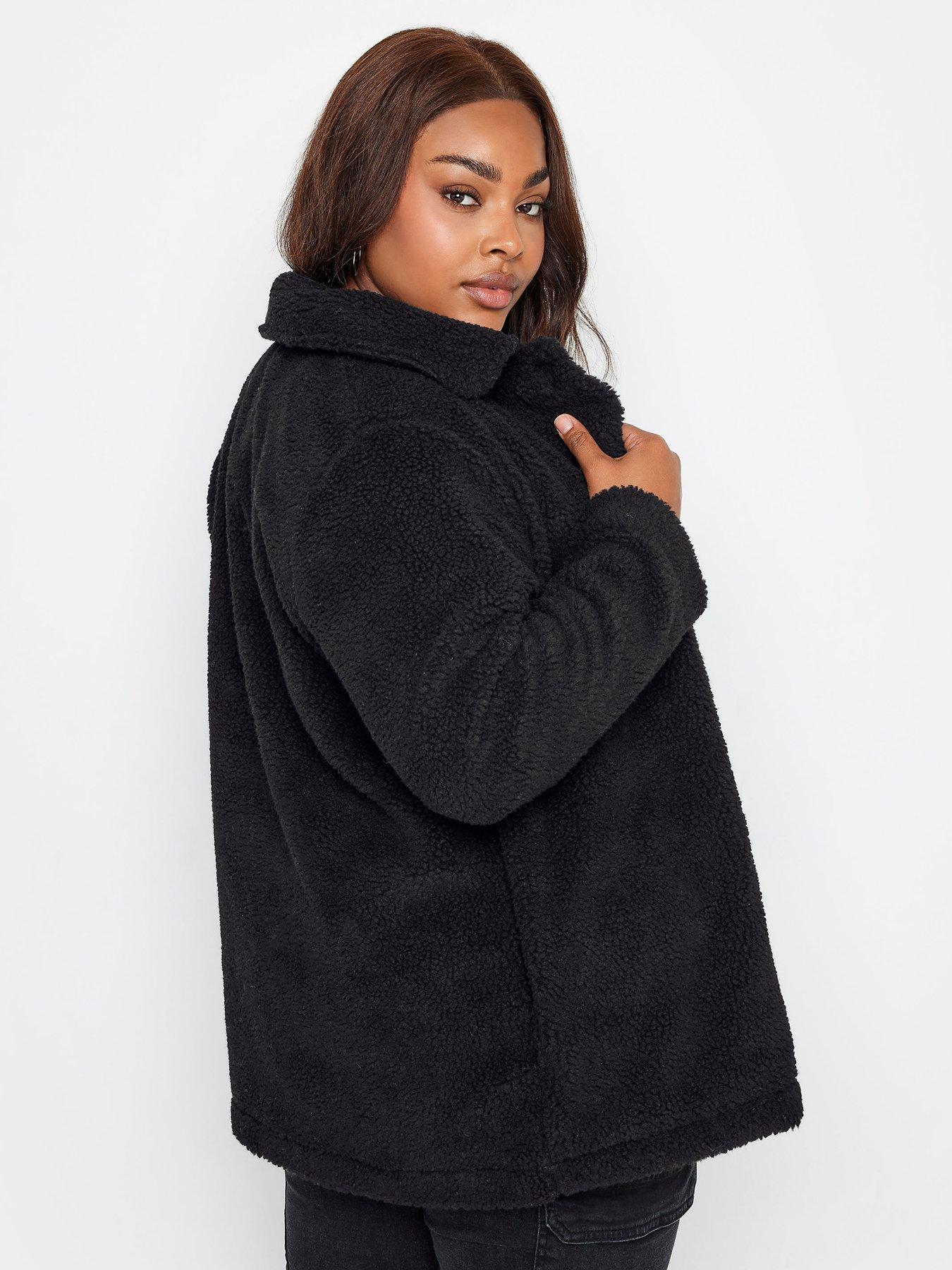 Black teddy hotsell coat uk