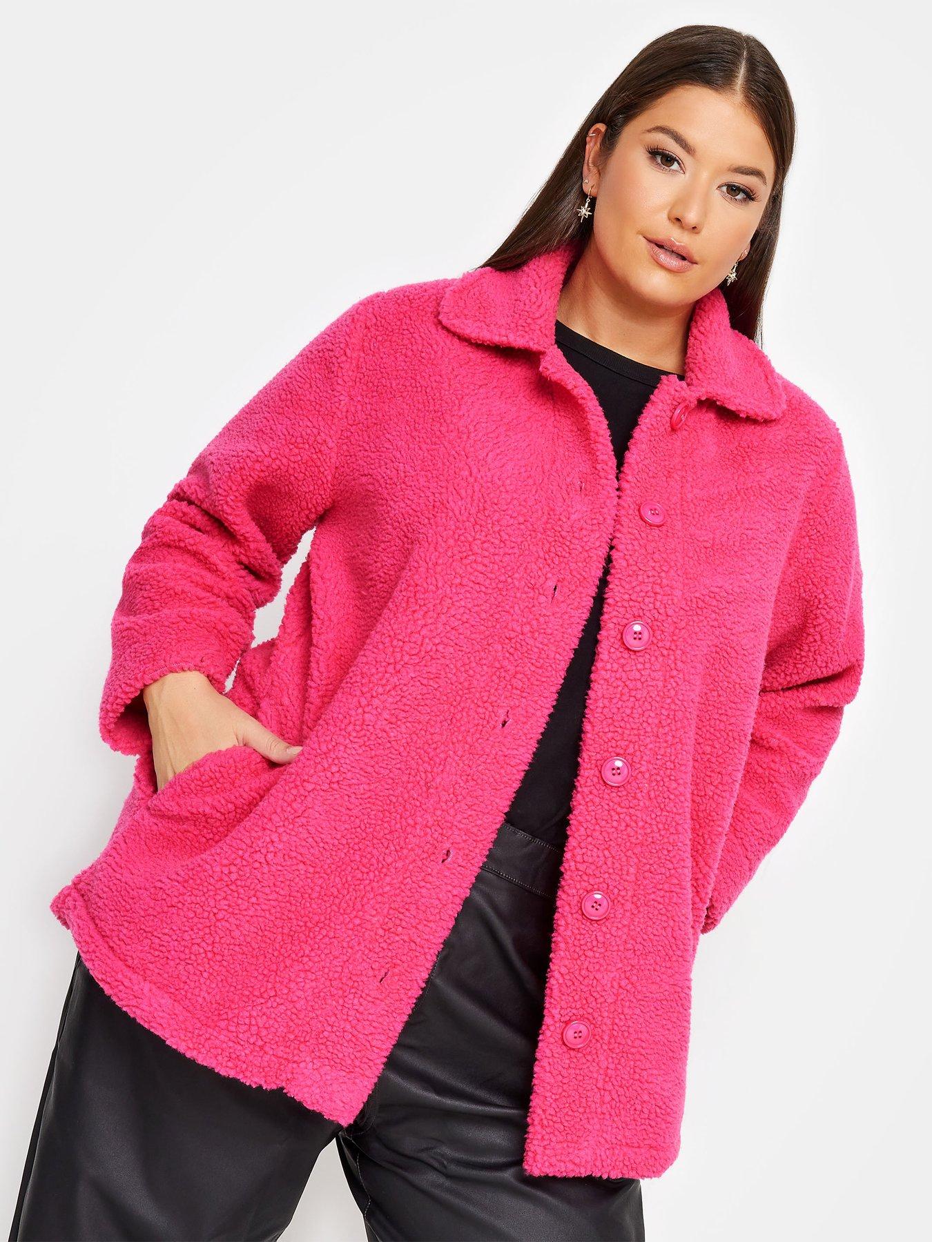 yours-teddy-fleece-hot-pink
