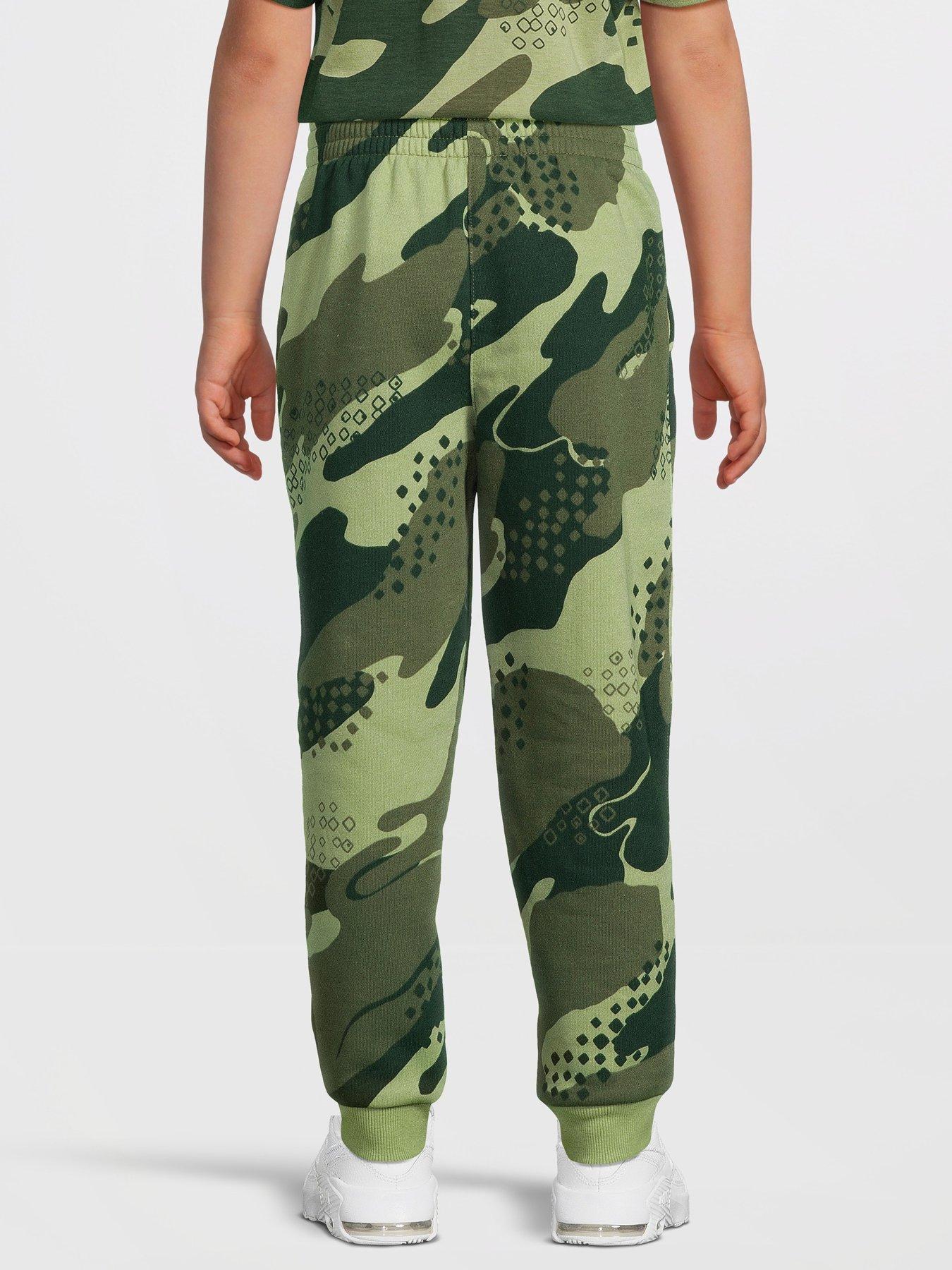 Nike Younger Boys Club Camo Jogging Bottom Very