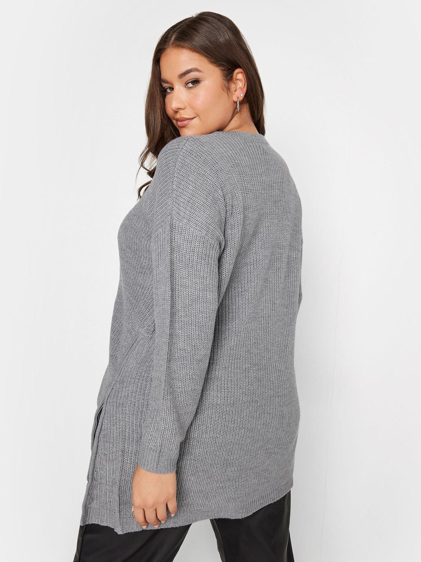 Side zip sweater sale