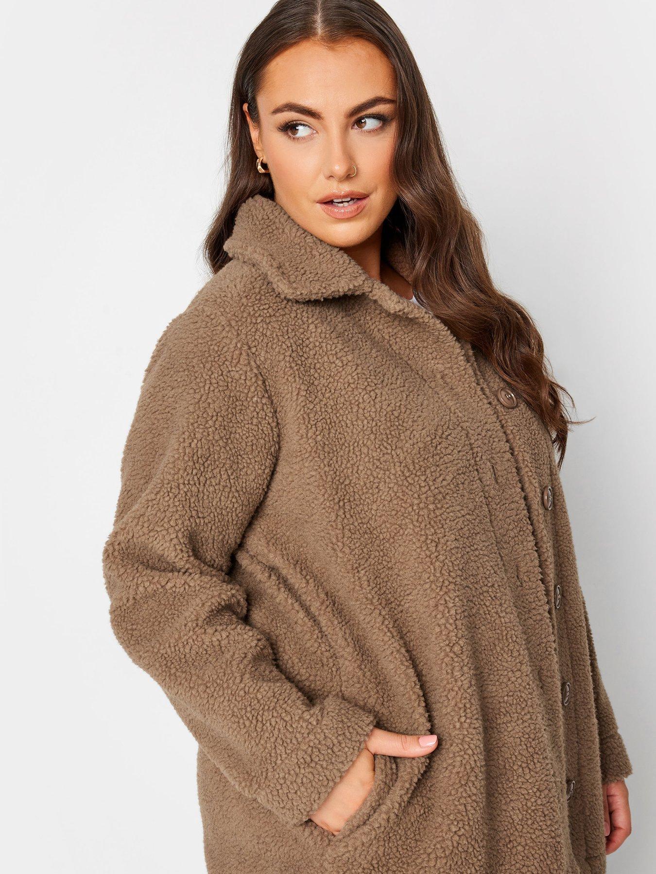 Yours Teddy Fleece Mocha Very