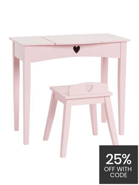 great-little-trading-co-sweetheart-dressing-table-and-stool-set-pink