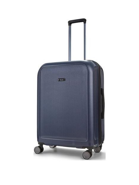 rock-luggage-austin-8-wheel-hardshell-pp-medium-suitcase-with-tsa-lock--navy