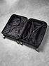  image of rock-luggage-austin-8-wheel-hardshell-pp-3pc-suitcase-with-tsa-lock--navy