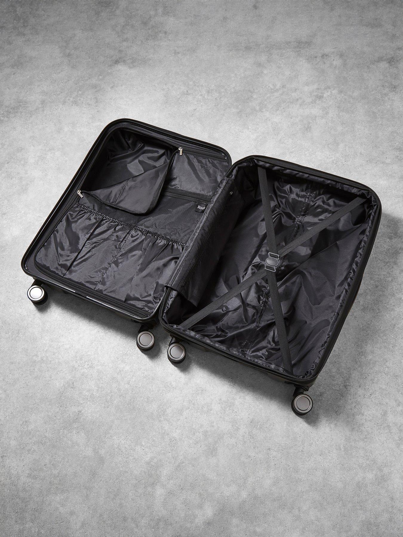 Rock Luggage Austin 8 wheel Hardshell PP Large Suitcase with TSA lock ...