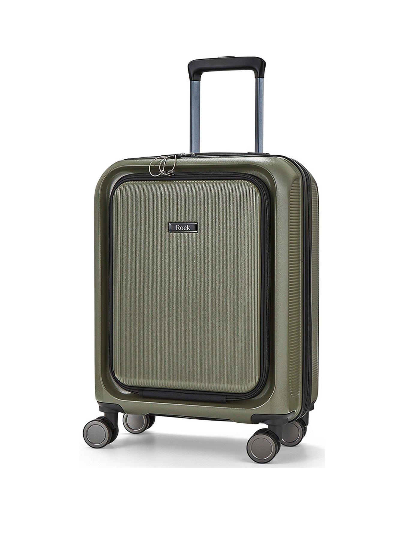 Rock Luggage Austin 8 wheel Hardshell PP Small Suitcase with TSA lock