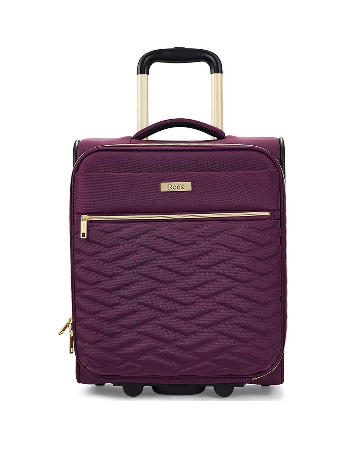 Rock Luggage Sloane Underseat Suitcase | Very.co.uk