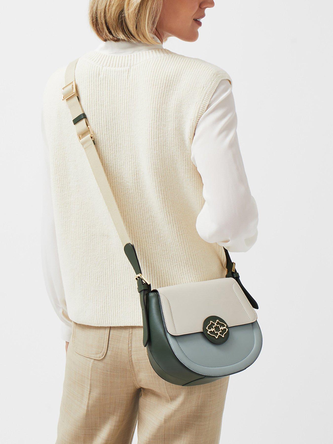 Flapover sales shoulder bag