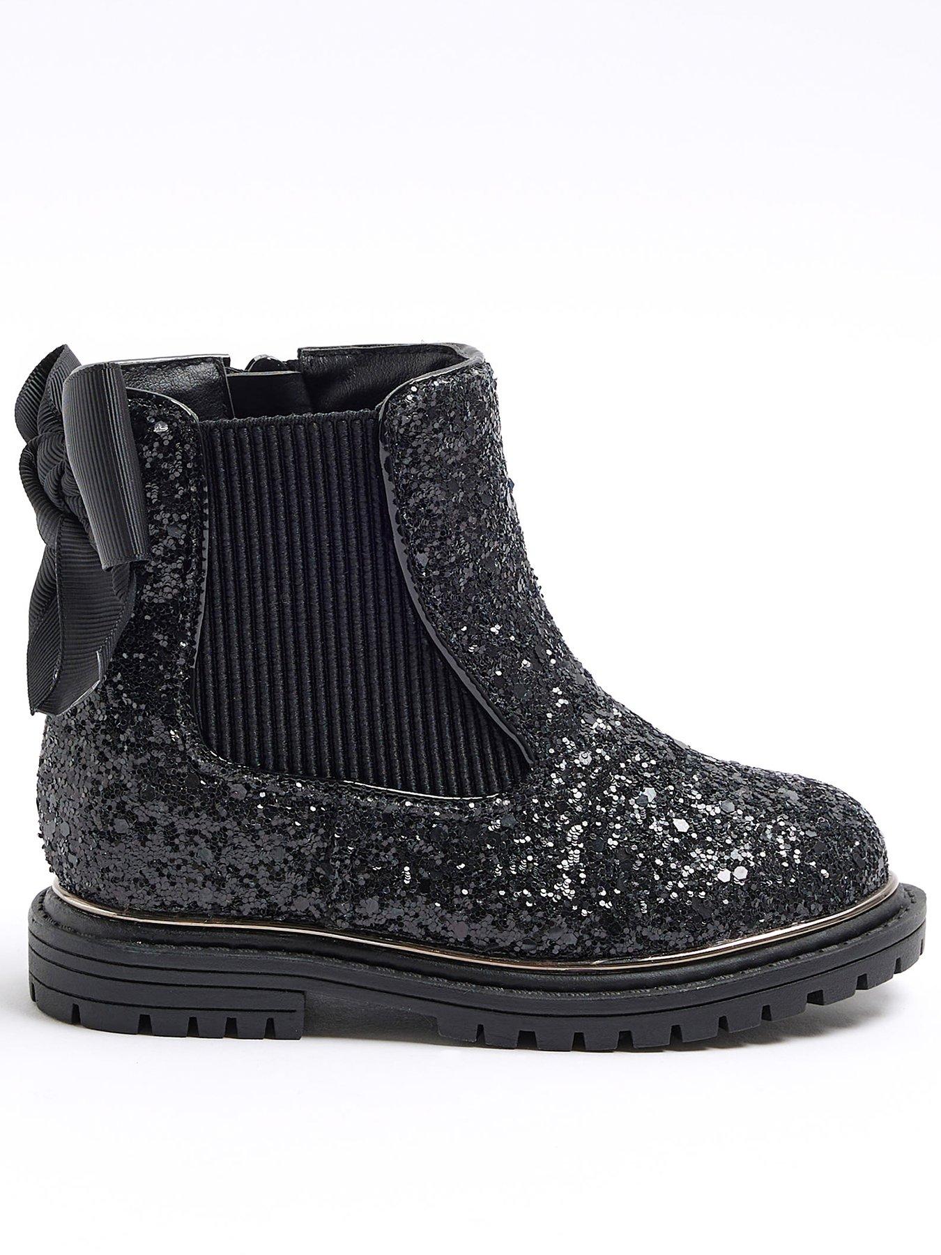 River island sales glitter boots