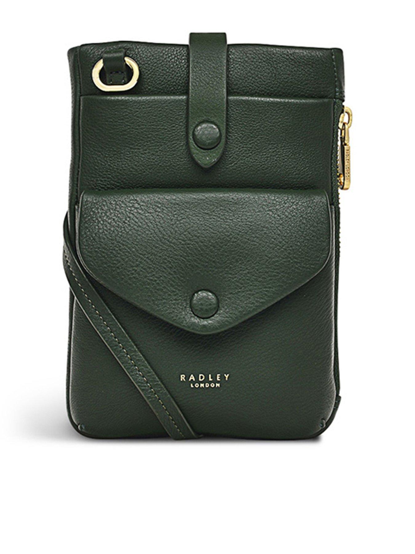 Radley London Black & Dark Cherry Radley Stamp Bifold Leather Wallet, Best  Price and Reviews