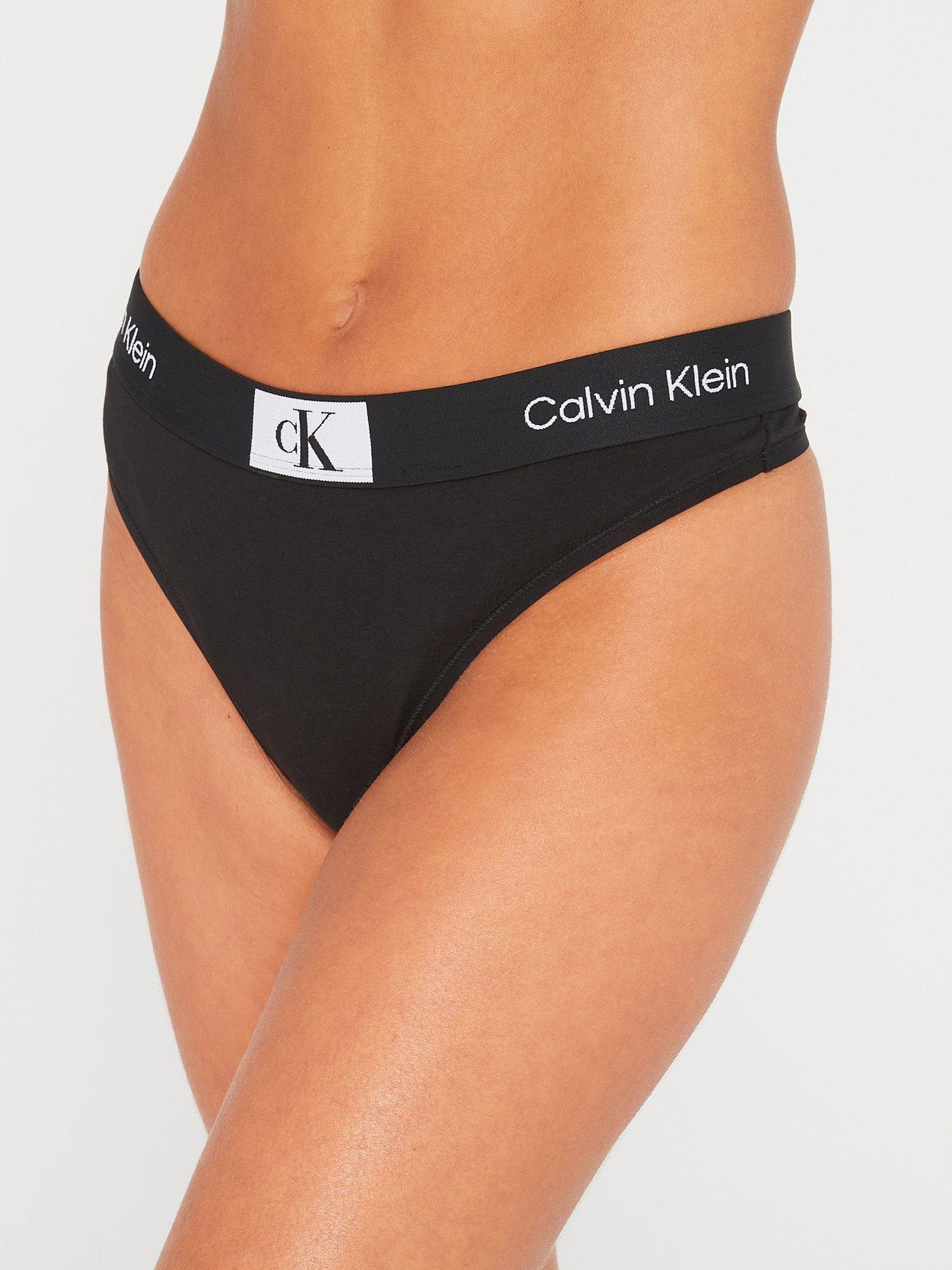 Calvin Klein Modern Cotton Dot Brief - Red