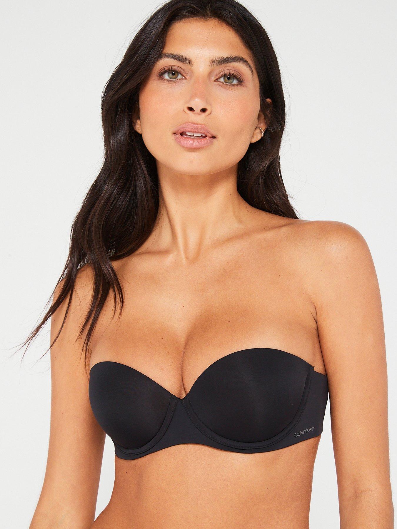 Pour Moi Definitions Strapless Bra - Black