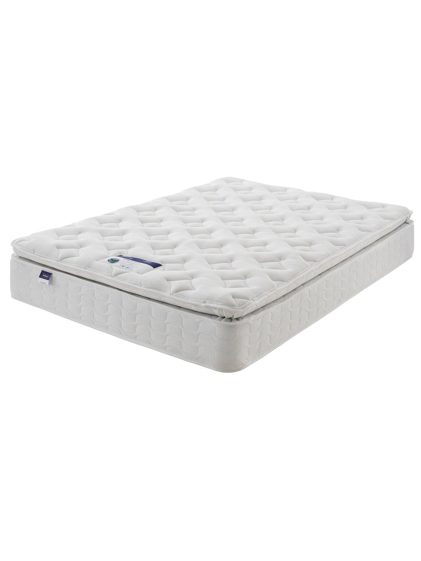 Silentnight Miracoil 3 Pippa Memory Pillow Top Double Mattress Very.co.uk