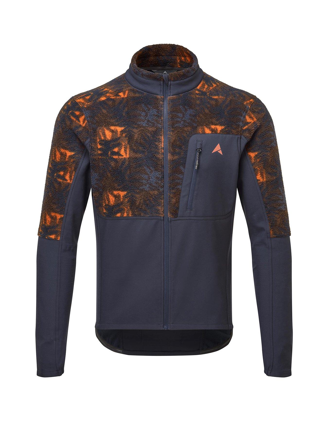 All Roads Mens Cycling Fleece Navy Mix