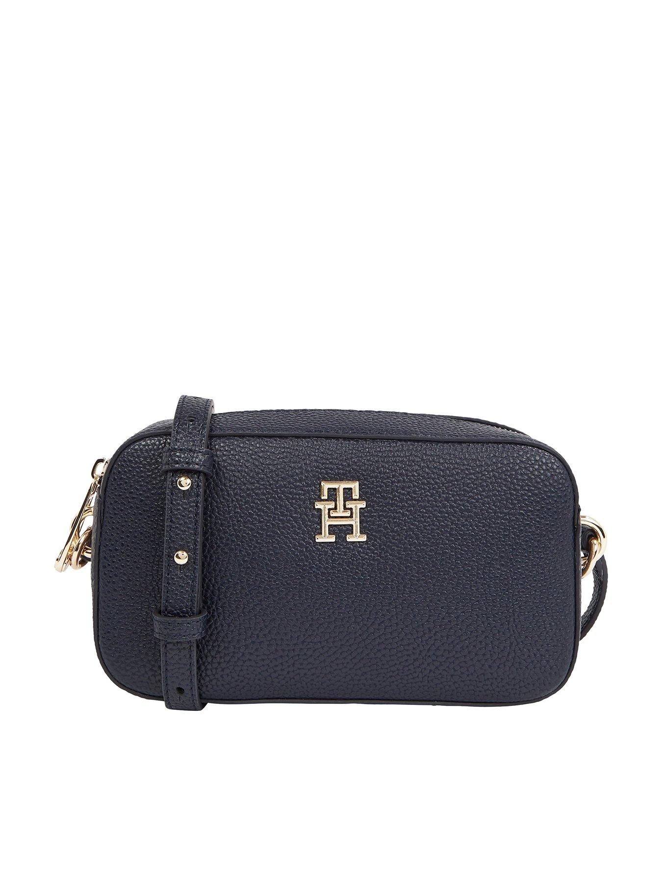 undefined Emblem Camera Bag - Navy